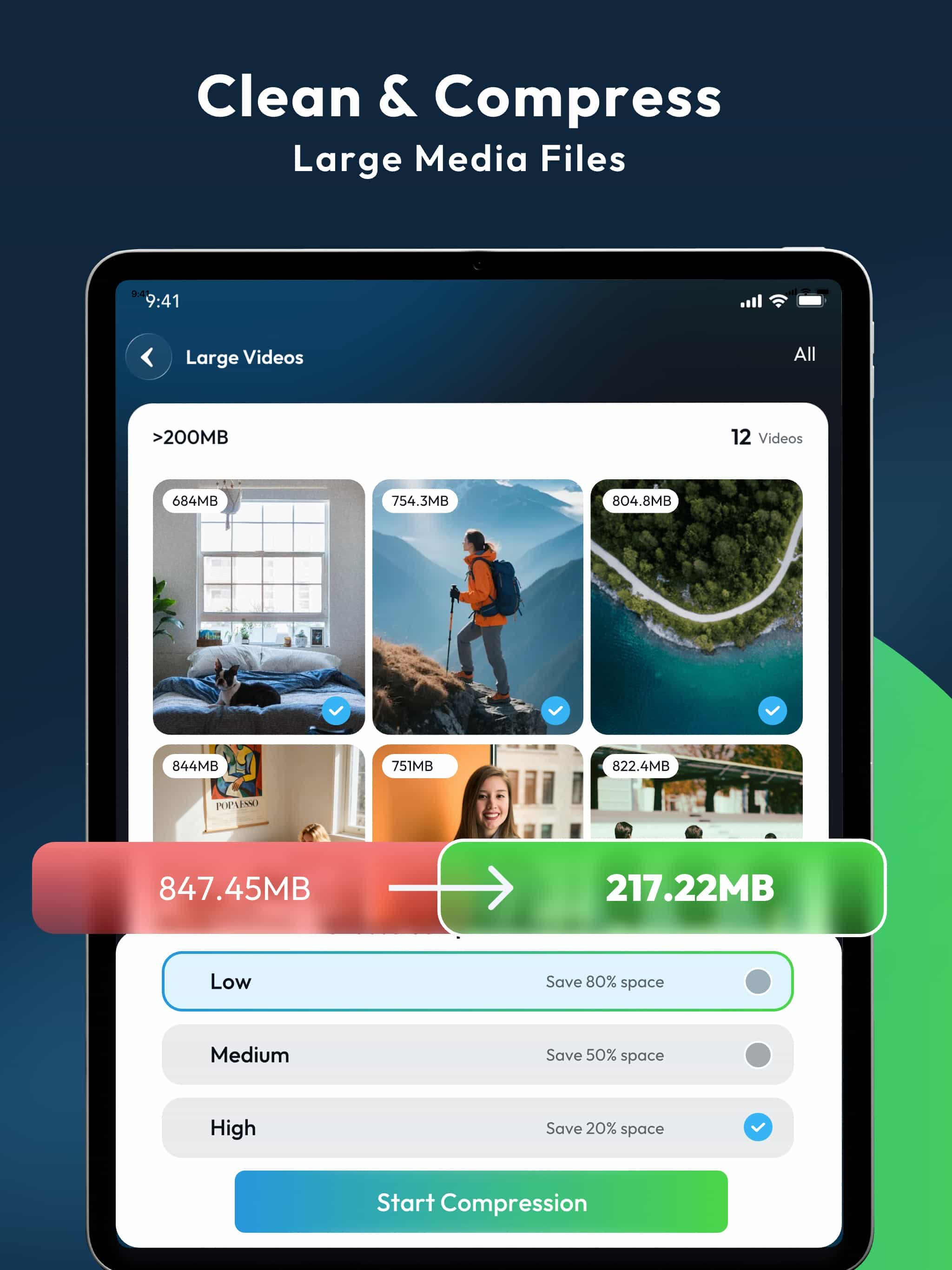 SecureClean: Clean up storage