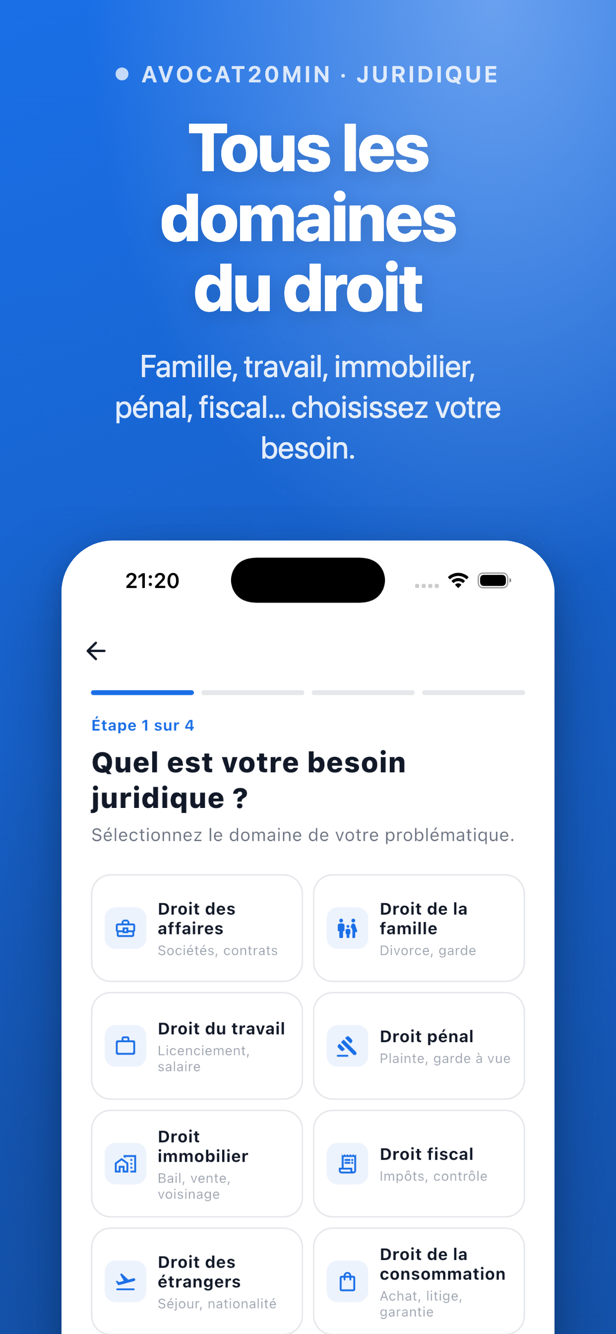 Avocat20min screenshot 2
