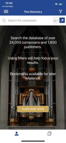 A Directory of Organ Composers screenshot