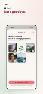 Picbye: Swipe Photo Organizer screenshot 6