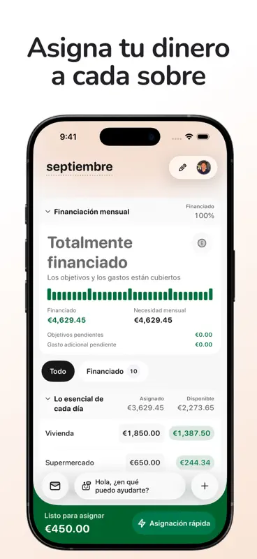 Presupuesto en sobres - Kualia screenshot 2 of 8