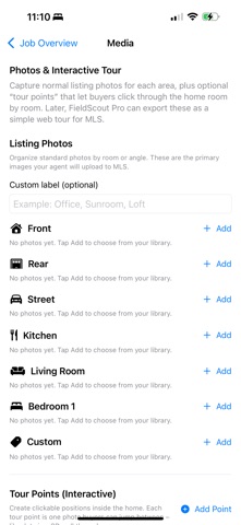 FieldScout Pro iPhone screenshot