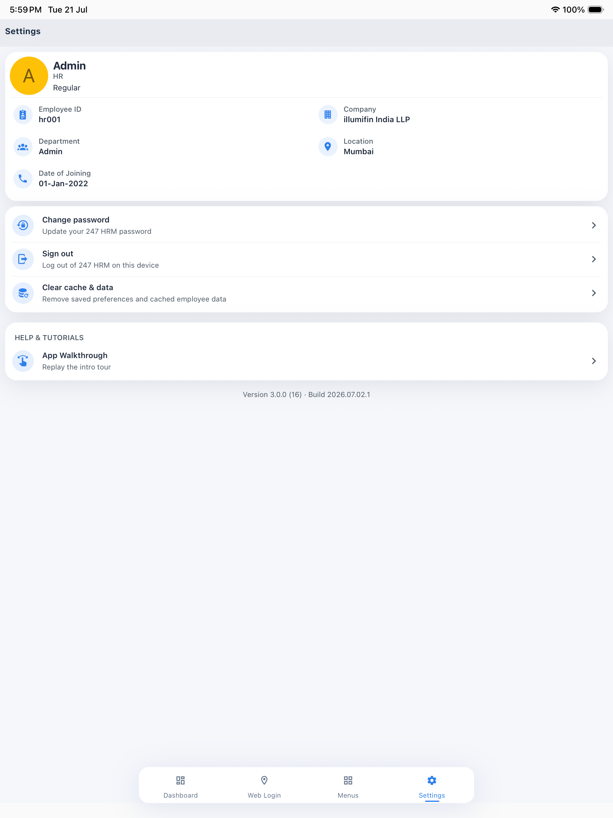 247HRM screenshot 5