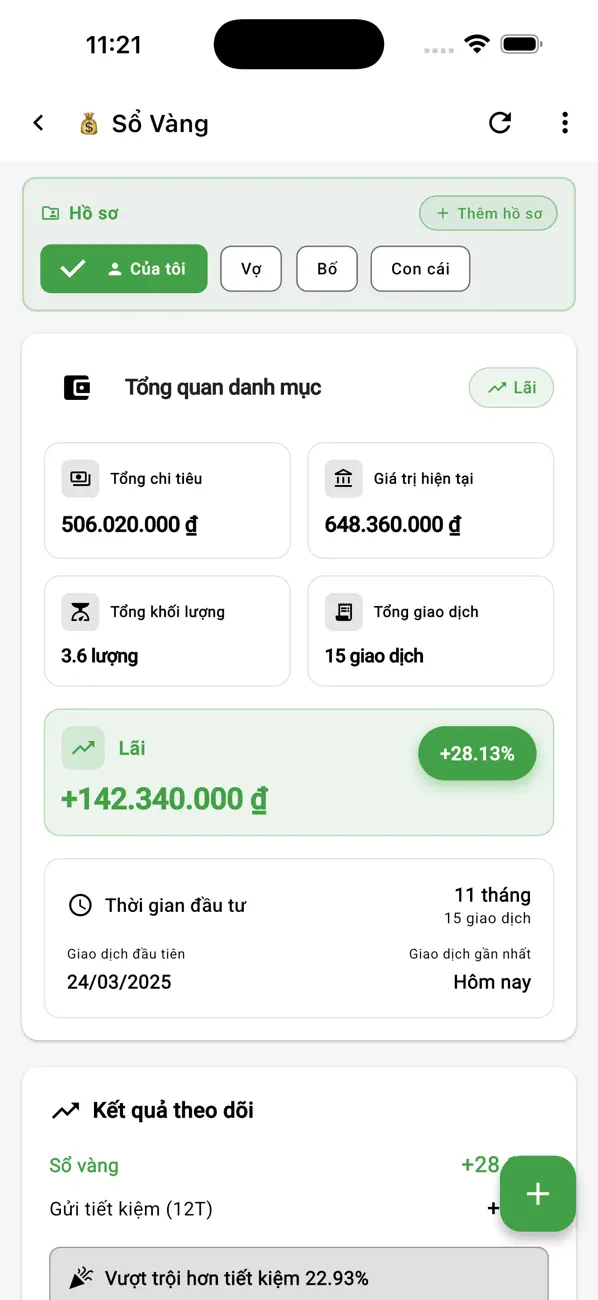 Screenshot #2 pour Báo Giá Vàng - Tỷ Giá Ngoại Tệ