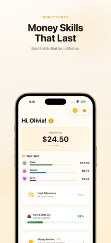 Kids Money Tracker - Pocket iPhone screenshot
