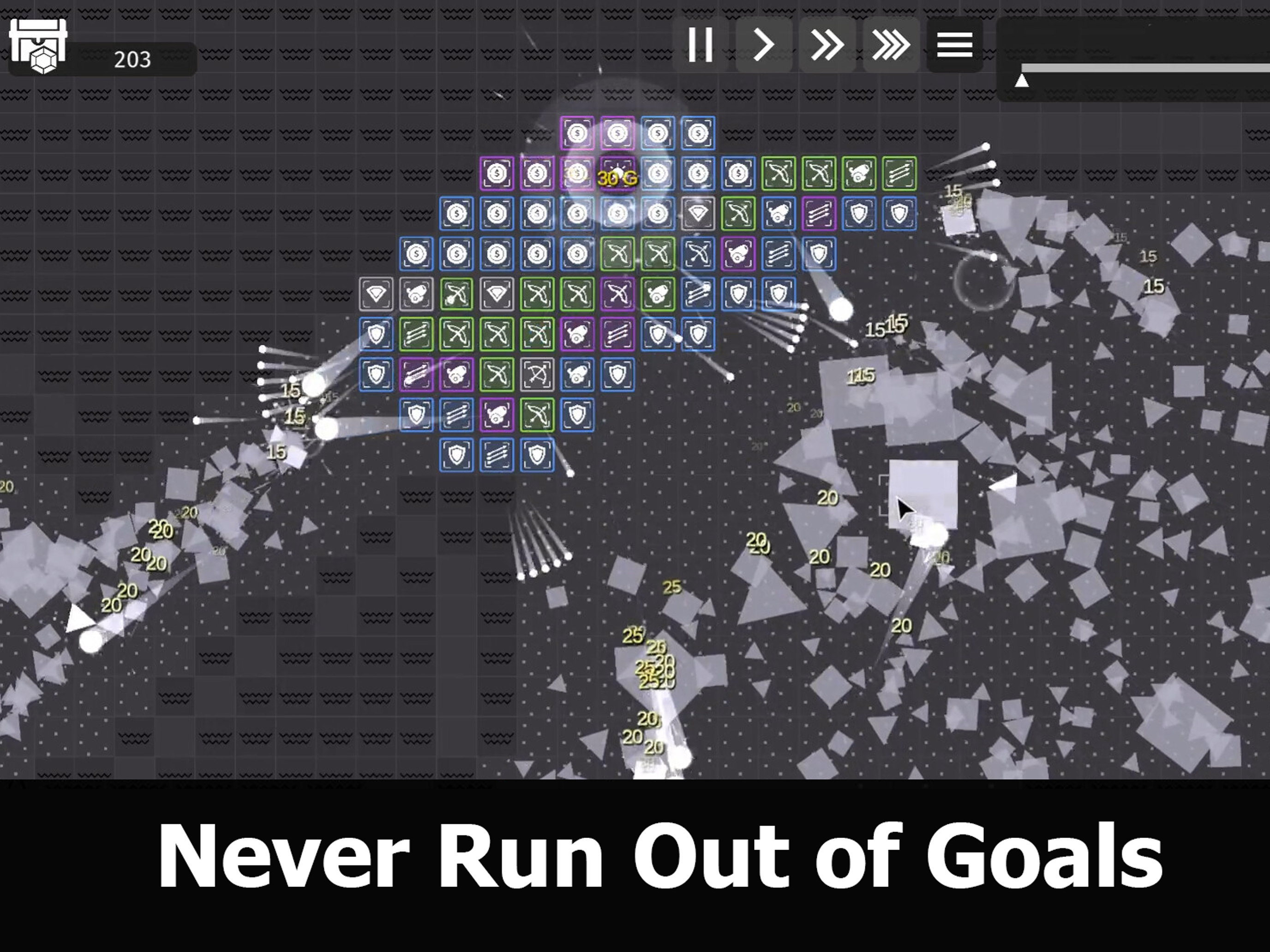 Minimalist Tower Defense screenshot 8