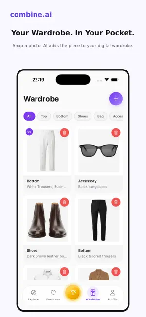 Combine AI: Outfit Planner screenshot 3