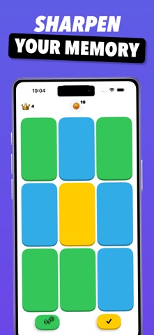 Train your brain - Sequence iPhone screenshot