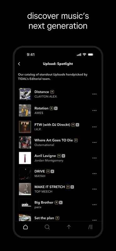 TIDAL Music: HiFi Sound screenshot 5 of 8