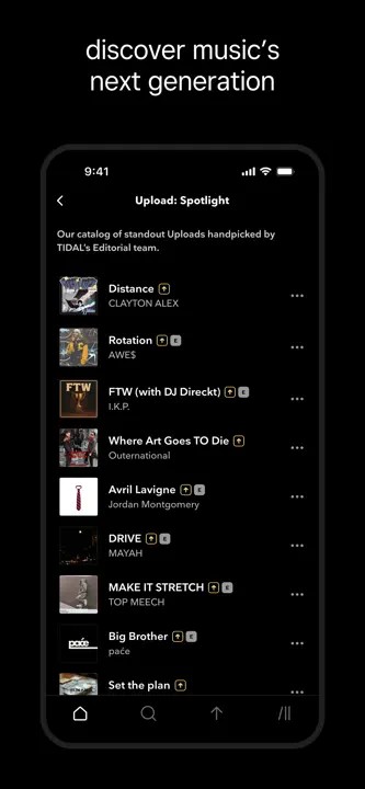 TIDAL Music: Screenshot 5 von 8