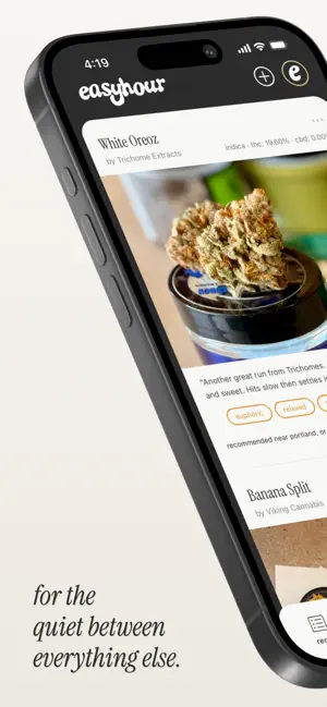 easyhour: cannabis journal screenshot 1