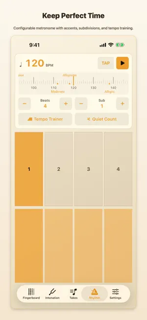 Viola Tuner & Intonation screenshot 4