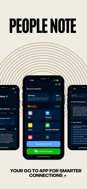 PeopleNote - Social Notes AI screenshot 4