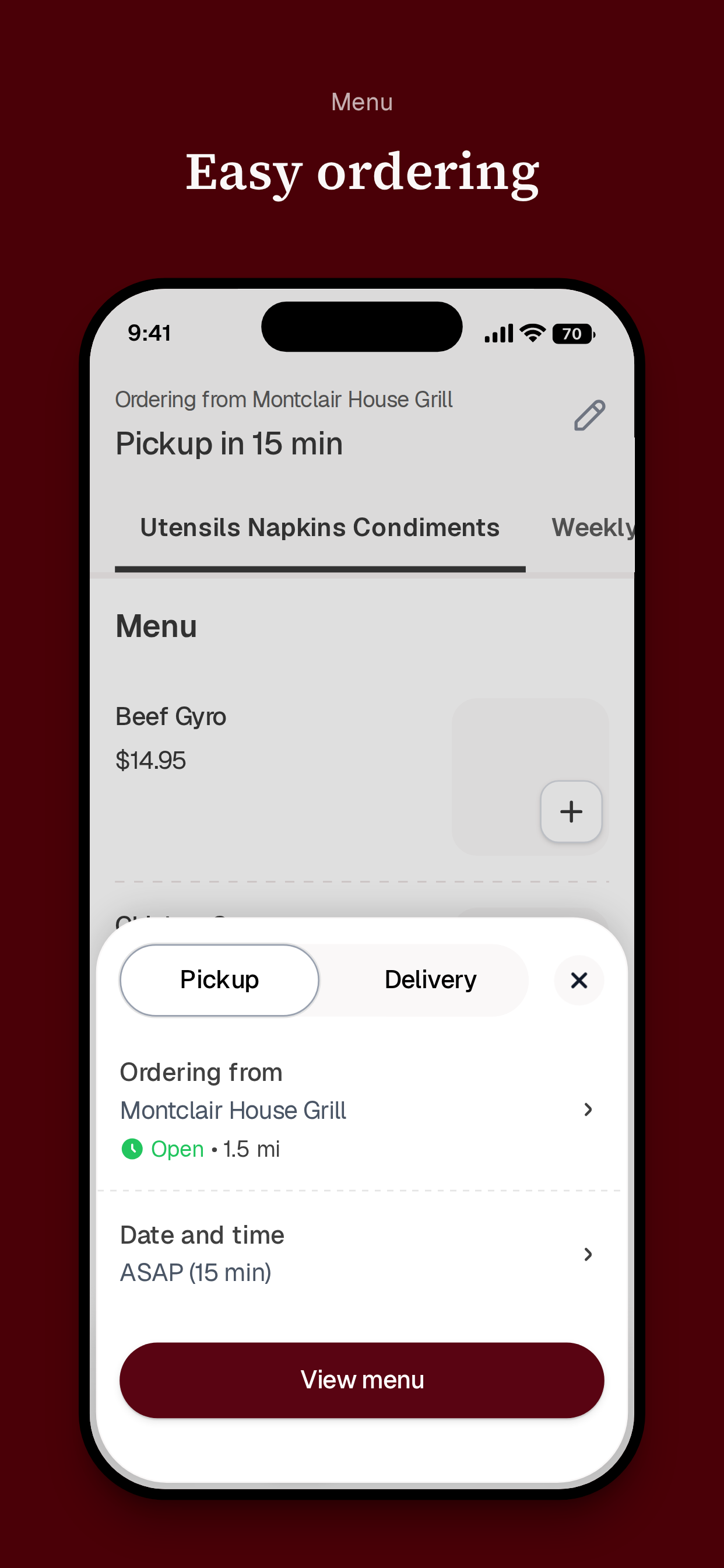 Montclair House Grill screenshot 3