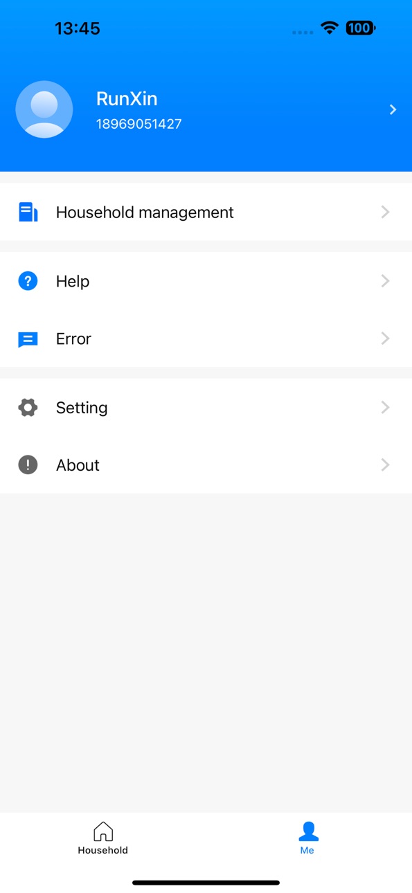 iPhone screenshot