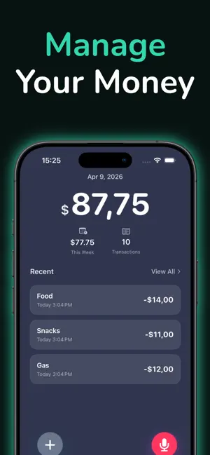 Kashi Expense Tracker screenshot 1