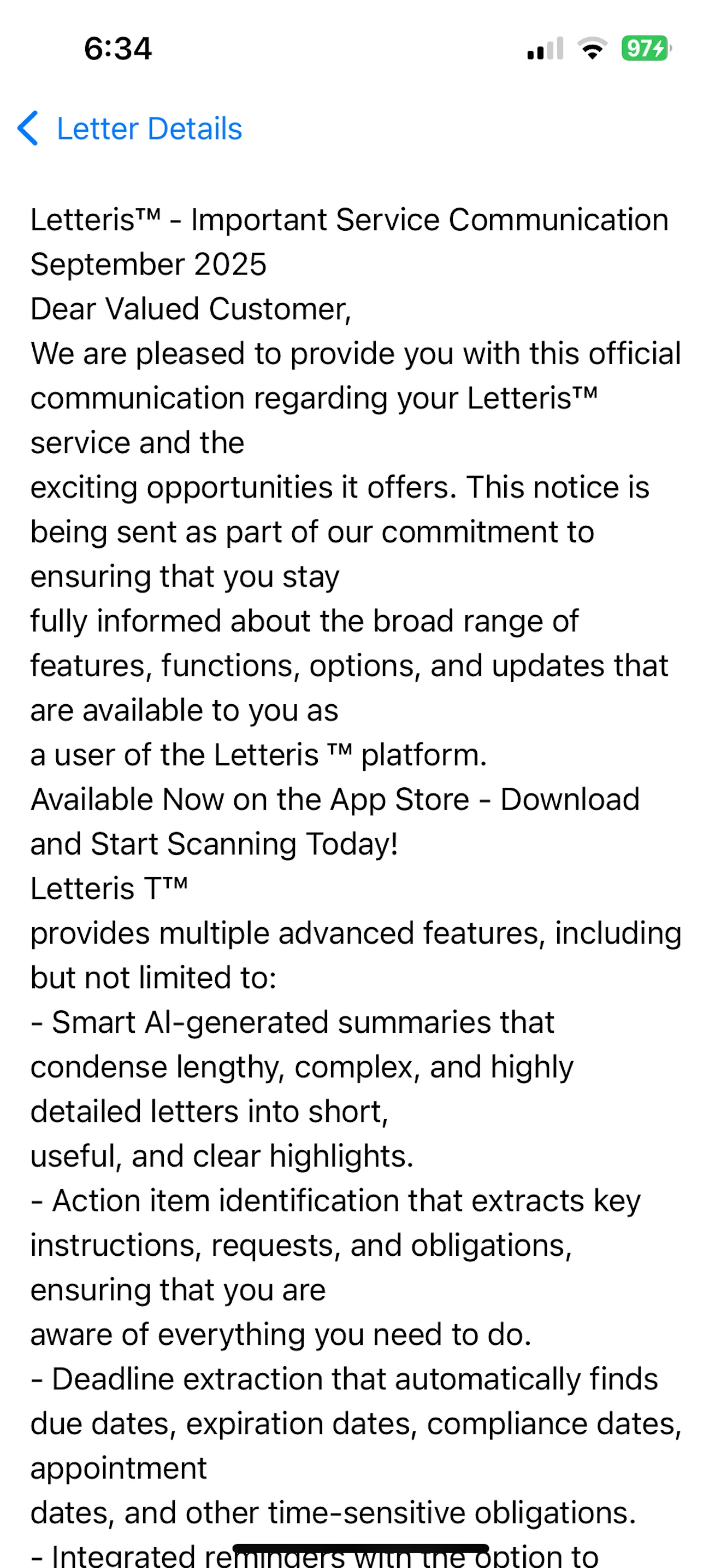 Letteris AI screenshot 10