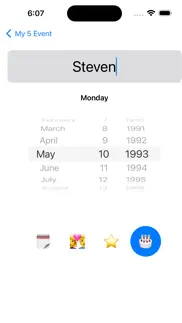 memo dates iphone screenshot 2