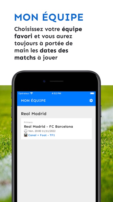 Screenshot #2 pour Football et télé: Match guide