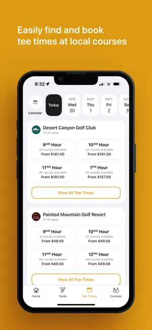 Yards Golf: Play, Earn, Win screenshot 2