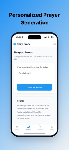 Daily Grace - Christian Prayer iPhone screenshot