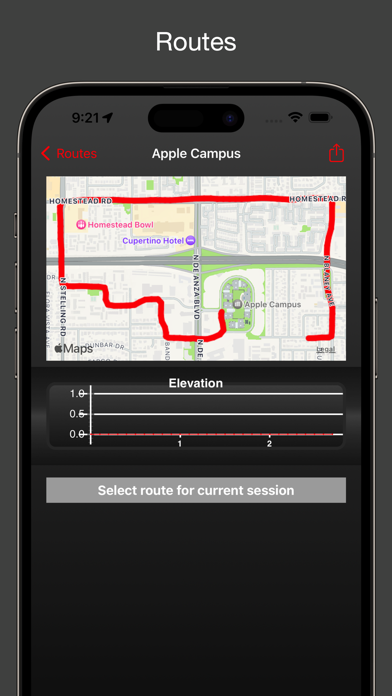 Fitmeter Bike - GPS Cycling Screenshot