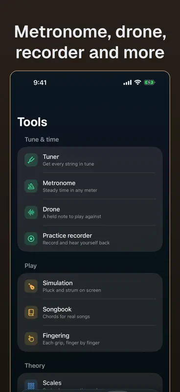 Charango: Tuner, Chords, Learn screenshot 7 of 7