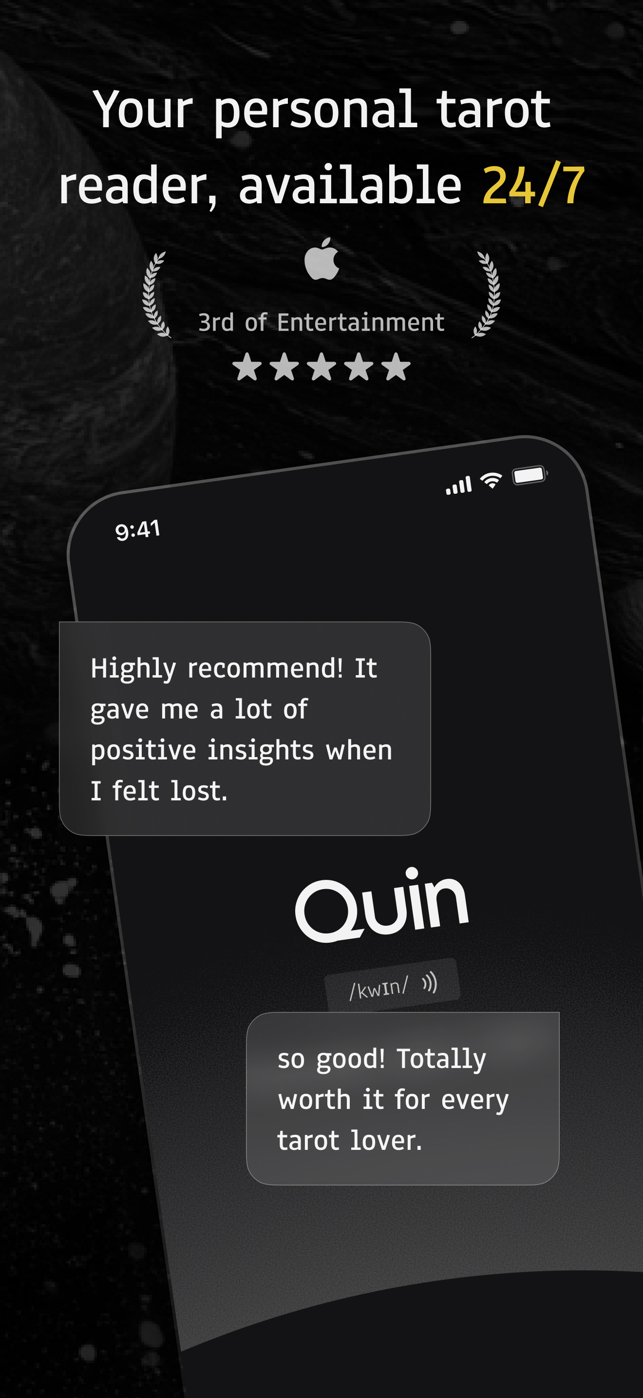 Quin : AI Tarot Reading