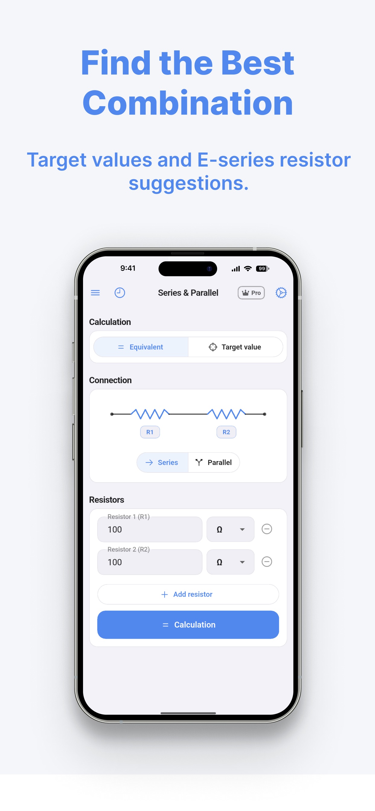 Screenshot 4 of OhmKit - Resistor Calculator