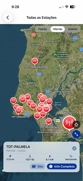 PortugalTVMap Screenshot 6 of 10