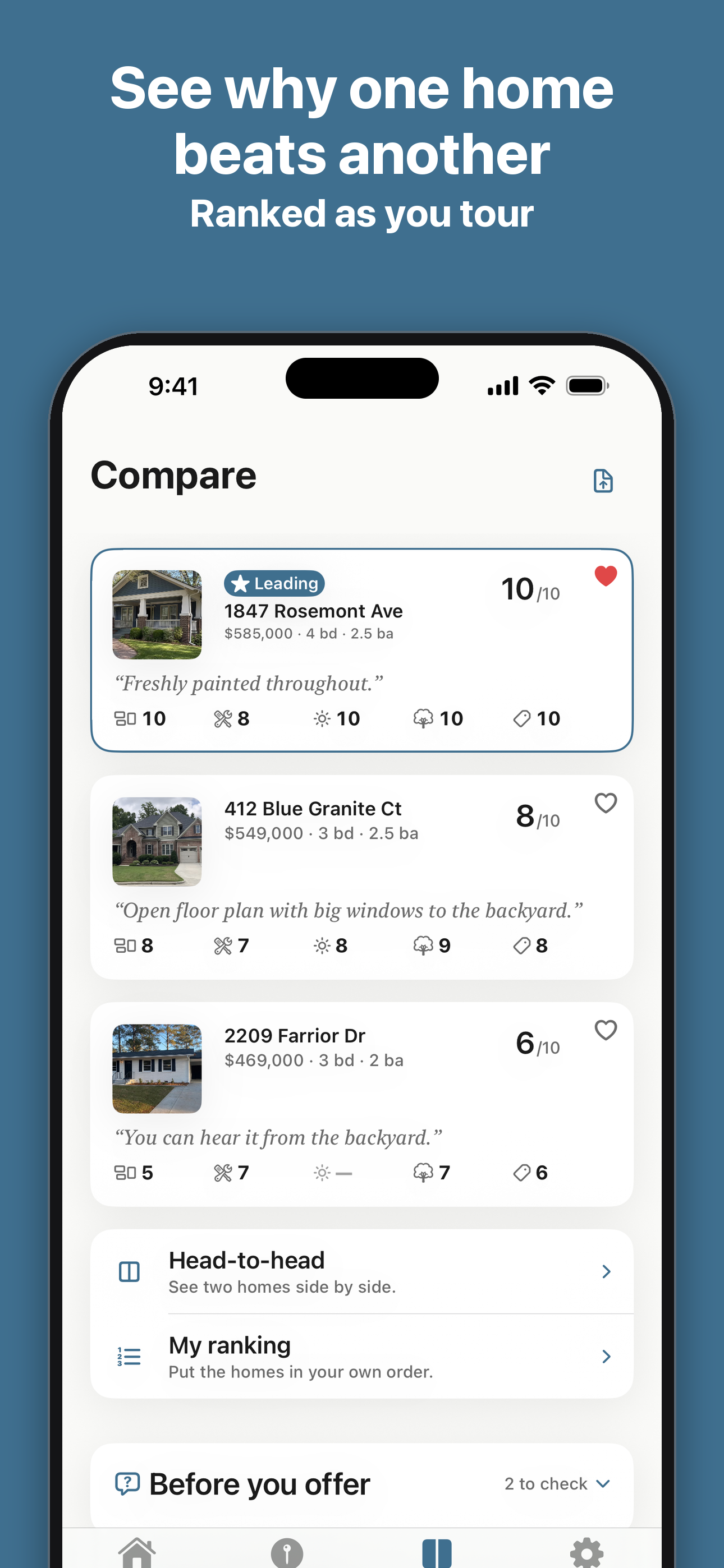HomeThoughts: House Tour Notes screenshot 4