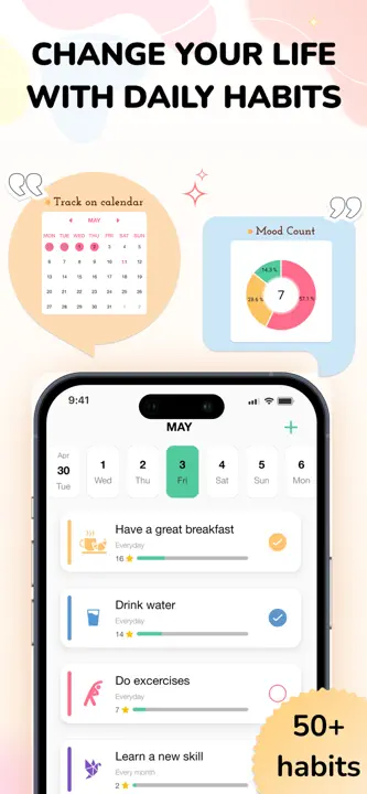 Cute Calendar : capture d’écran 9 sur 10