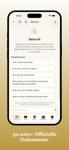 Sacraresponda: Katholische App screenshot