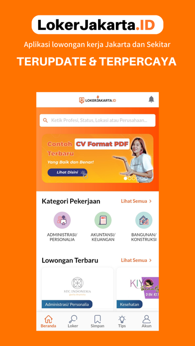 Loker Jakarta: Info Lowongan Screenshot