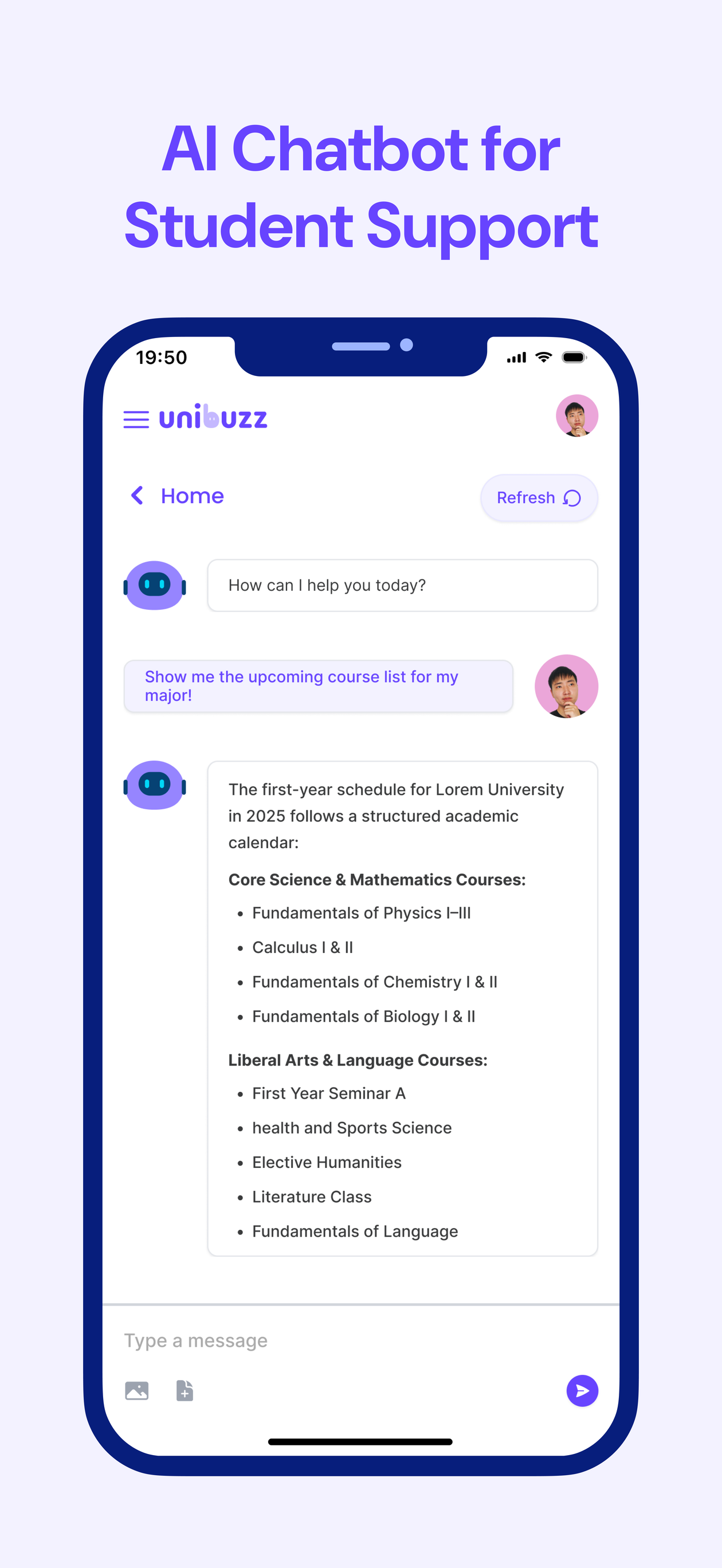 Unibuzz App screenshot 5