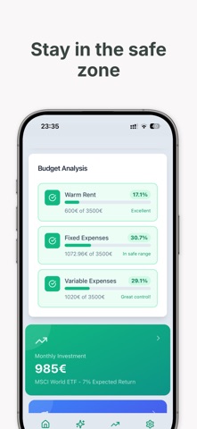 Fino - Money & Budget tracker iPhone screenshot