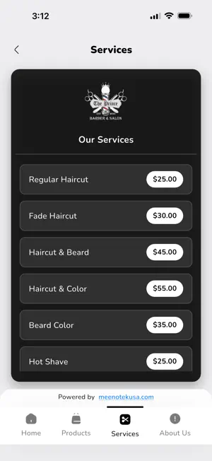 The Prince Barber & Salon screenshot 2