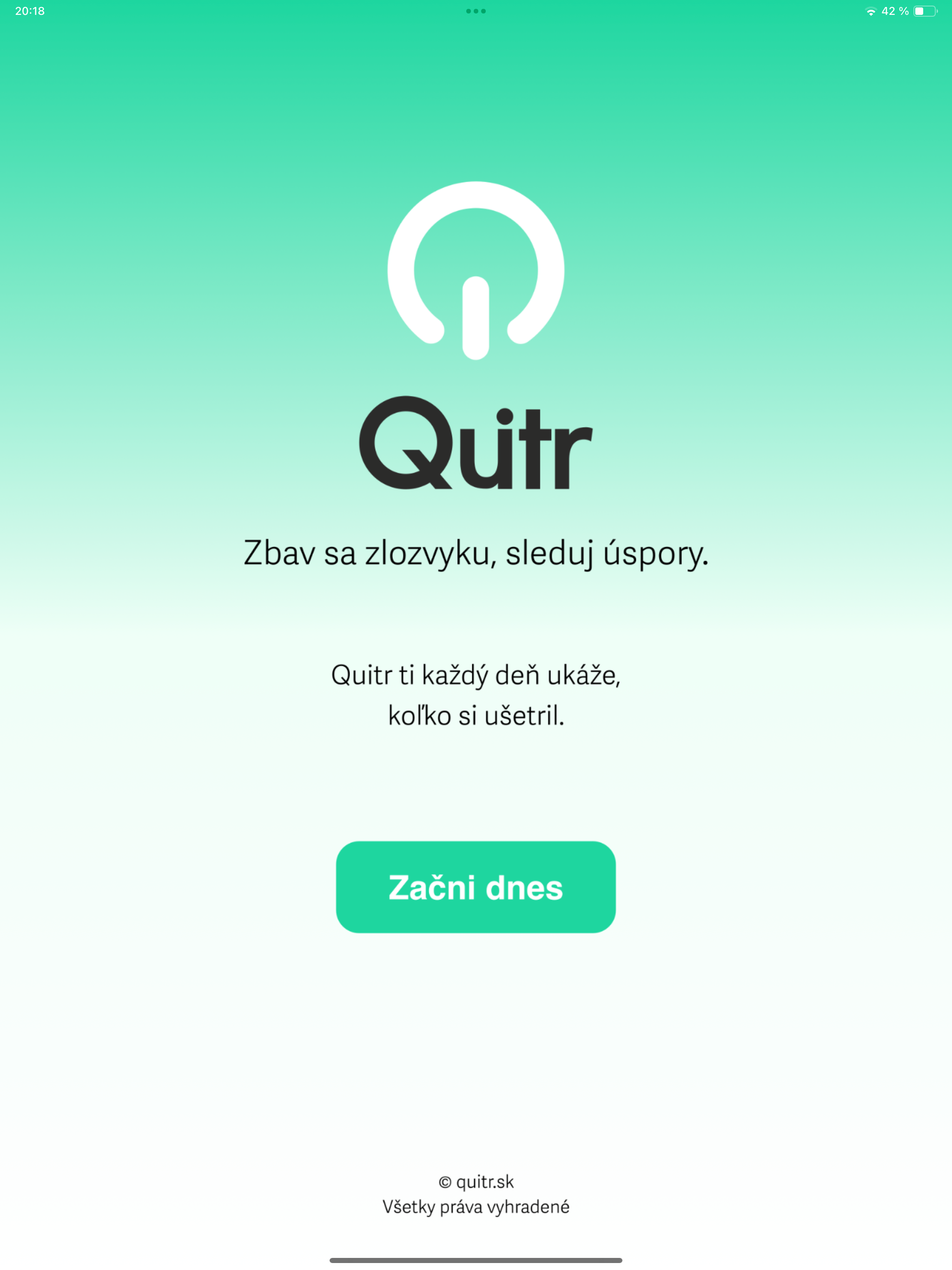 Quitr: Stop Smoking & Save