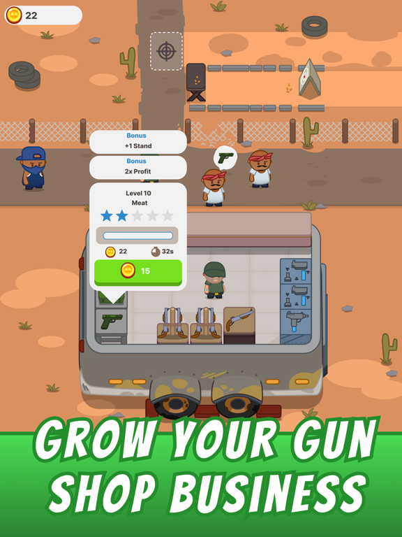 Idle Gun Shop app screenshot 3