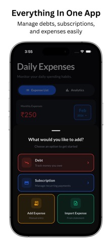 Settle Book screenshot