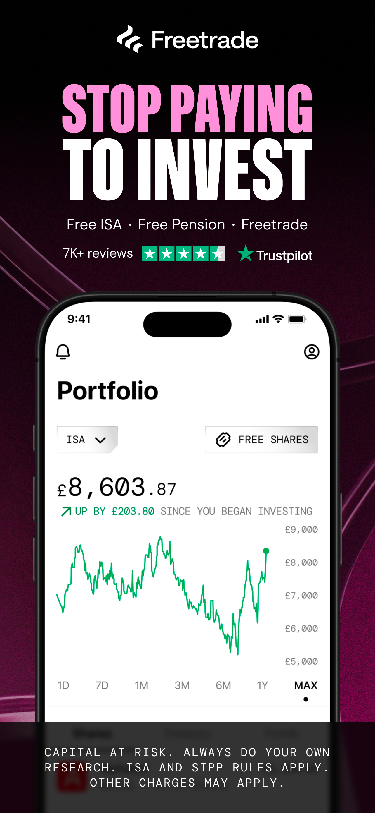 Freetrade: Trade and Invest