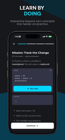 Skilltitute: Learn Python Screenshot 3 of 10