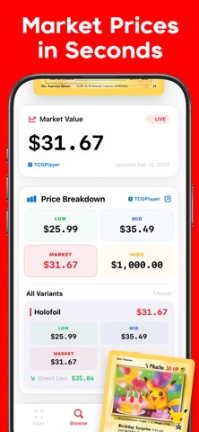 Card Value Tracker for Pokemon screenshot