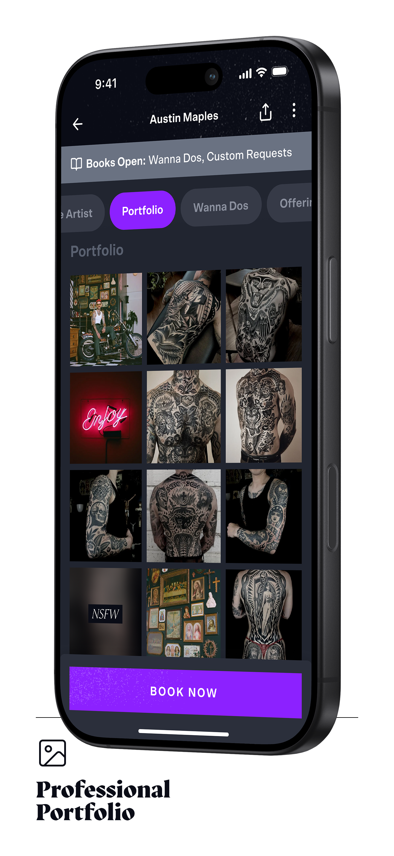 CO:CREATE - Tattoo Booking screenshot 6