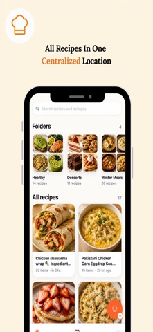 Khana: Recipe Organizer screenshot