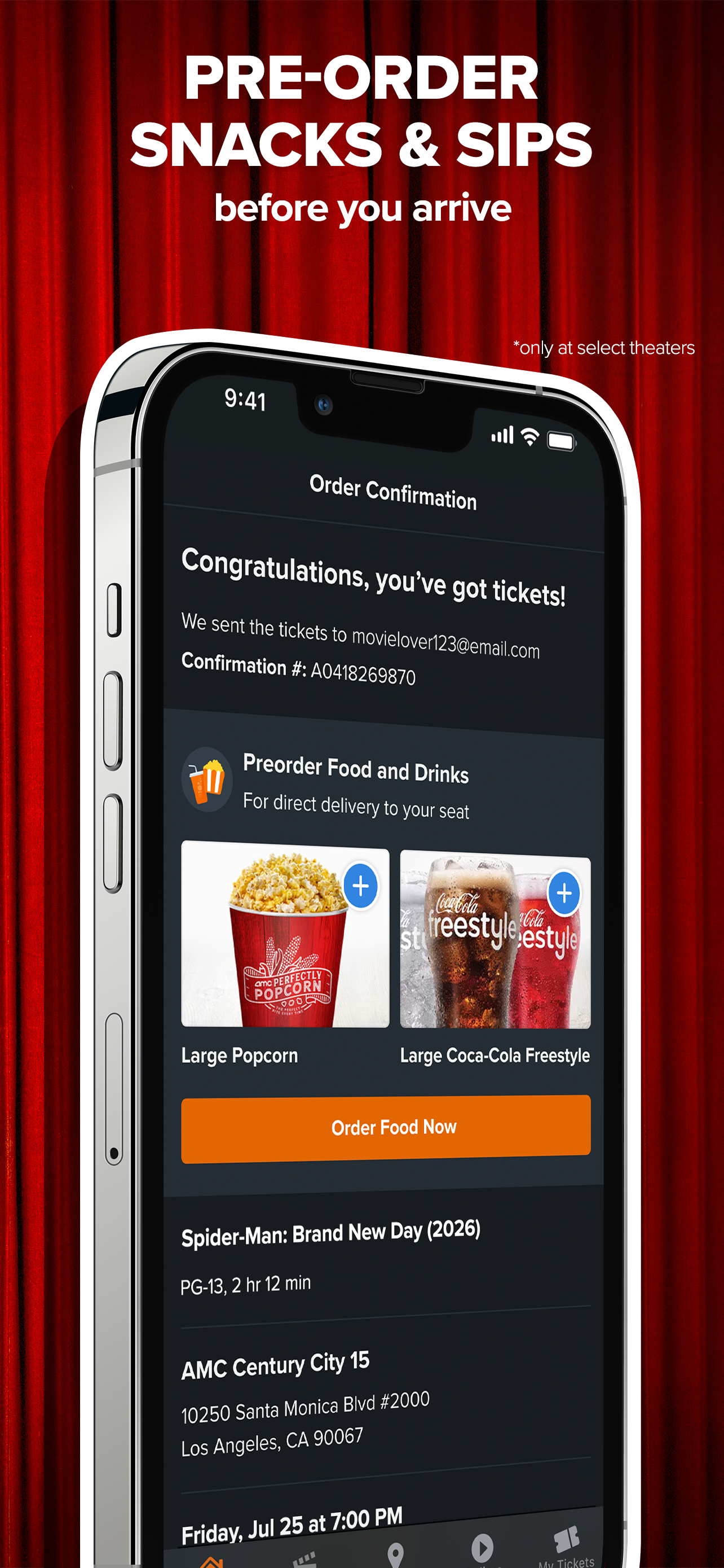 Fandango - Get Movie Tickets screenshot 7