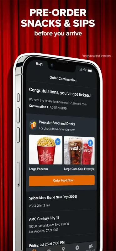 Fandango - Get Movie Tickets screenshot 6 of 8