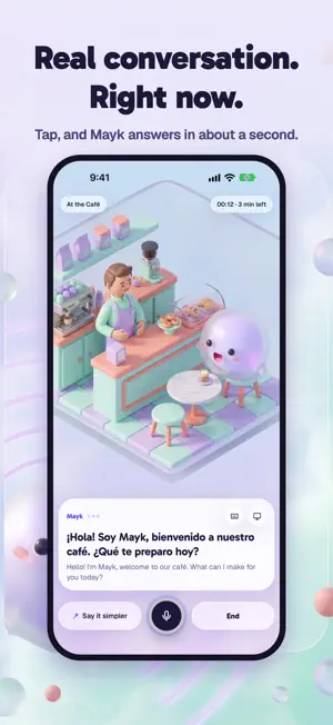Mayk AI: Speak a New Language screenshot 2