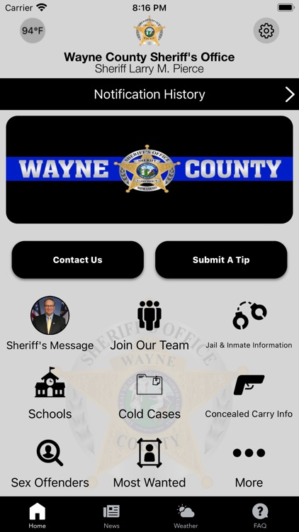 Wayne County Sheriff NC