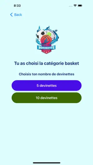 Devinette Joueur screenshot 2